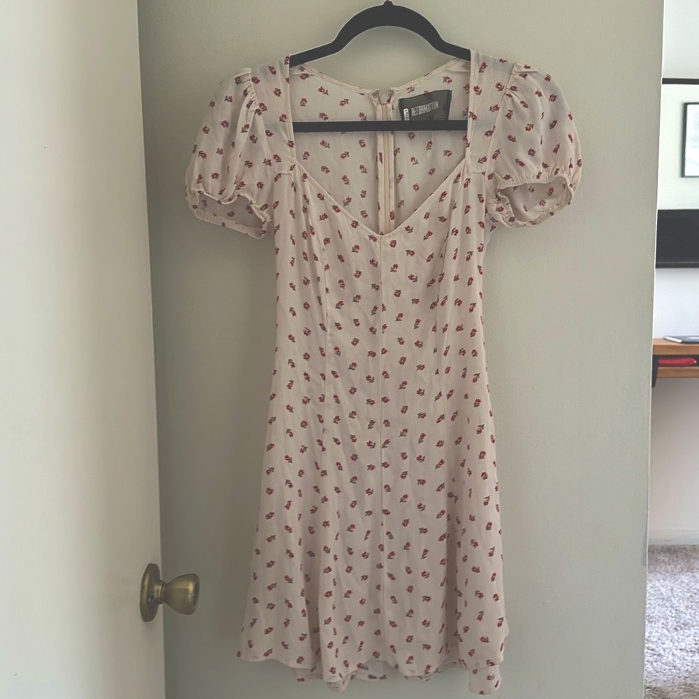 REFORMATION FLORAL DRESS